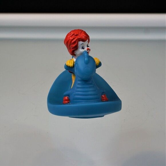 McDonalds Happy Meal Toy Baby Ronald Dinosaur Rocker 2011 McDonald Float Bath - Picture 3 of 6